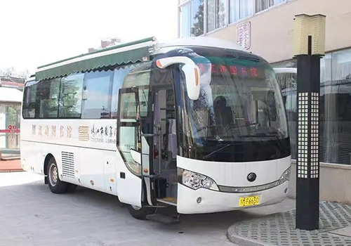 Good news! The mobile library will open in Jiangping this Friday~