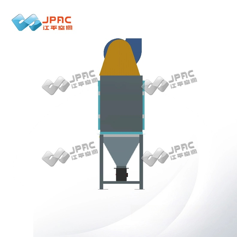 Flat bag dust collector