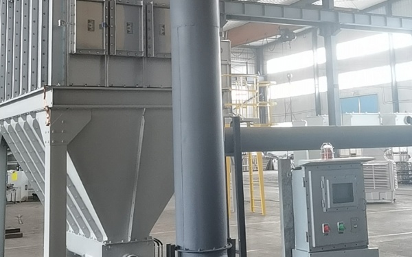 Control strategy for dust accumulation in explosion-proof pulse dust collector