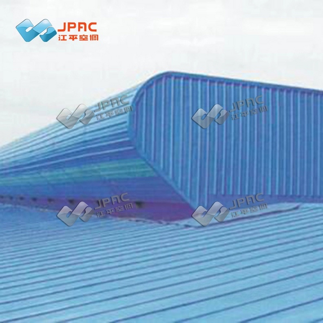 Curved roof ventilator