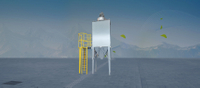 Sintered plate - plastic plate dust collector