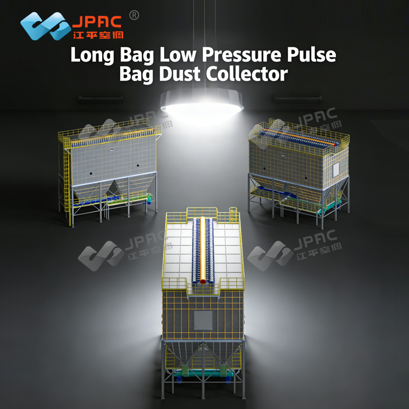 long bag low pressure pulse bag dust collector